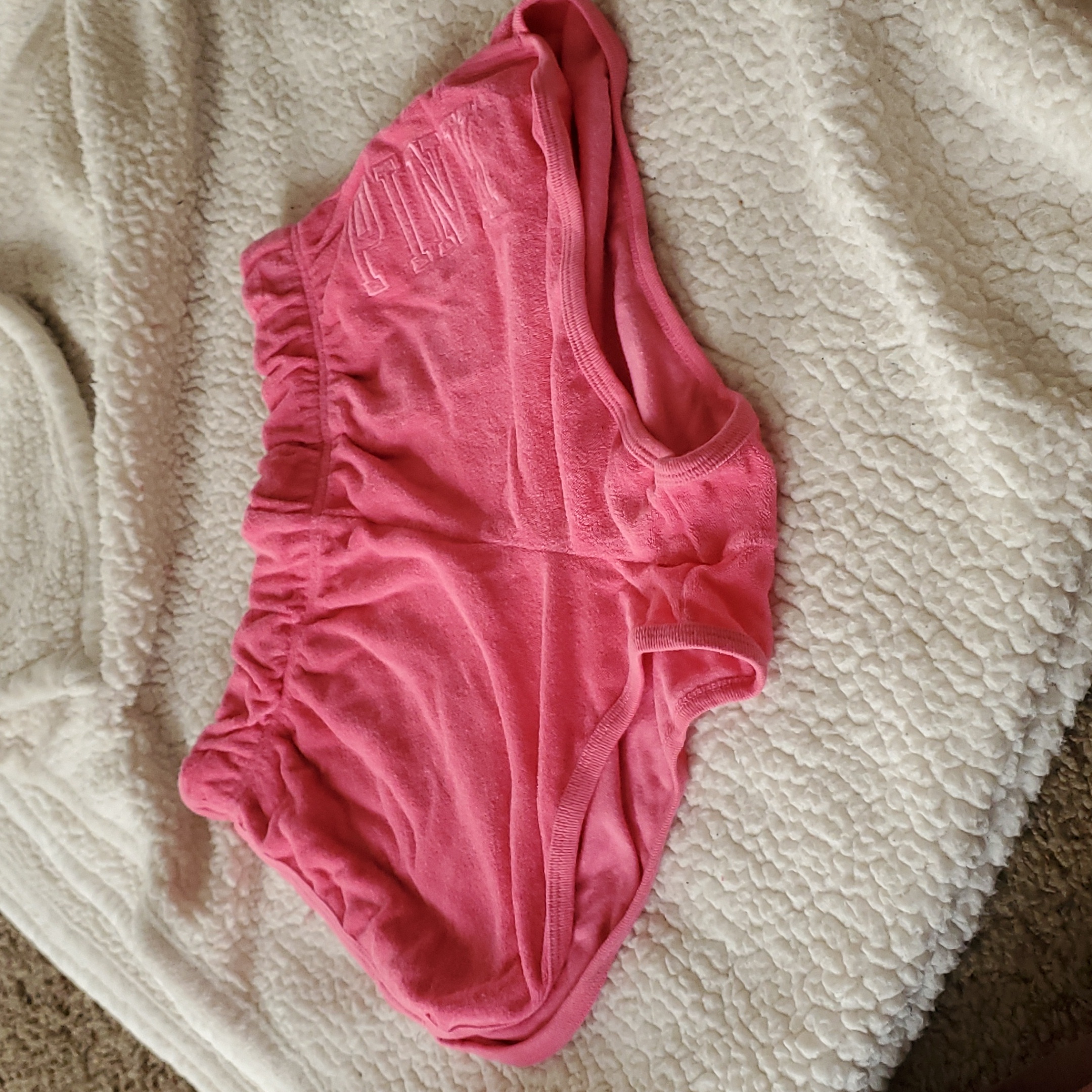Terry Cloth Shorts Pink Brand